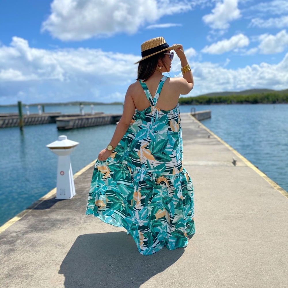 Maxi dress “floral print”